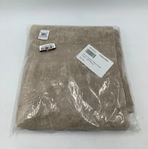Pottery Barn Resort Organic Cotton Towel Light Mocha Hand Towel #7460B - Picture 1 of 2