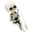 Aquarium Deko Totenkopf- -Statue Skelett-Figuren Halloween Mini-Figuren