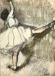 A4 Photo Degas Edgar Dancer at the bar Print Poster - Picture 1 of 1