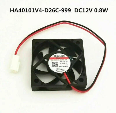1x   HA40101V4-D26C-999 4010 4CM 12V 0.8W 2-pin magnetic suspension fan - Image 1 of 4