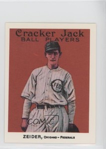 1983 Renata Galasso Cracker Jack Reprints Rollie Zeider #116