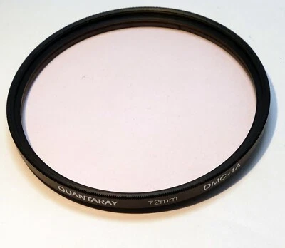 Quantaray 72mm Lens Filter  Sky 1A Skylight Digital Multi-Coated DMC - Image 1 of 4