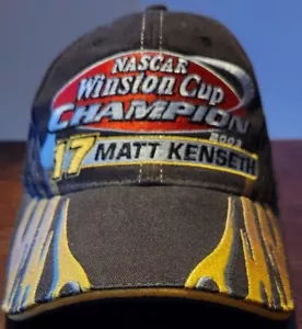 Vintage NASCAR Winston DeWalt Racing Hat Cap #17 Matt Kenseth Adjustable 2003 - Picture 1 of 9