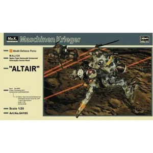 HASEGAWA 1/20 (Maschinen Krieger) Space Type Humanoid Unmanned Interceptor Große - Picture 1 of 1