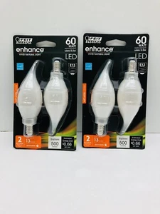 Feit Electric Enhance 60Watt Replacement Uses 5.5W Lot Of 2  - Picture 1 of 3