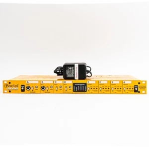 Administrador de señales de guitarra con control de aire Radial Engineering JX44 con fuente de alimentación - Imagen 1 de 10