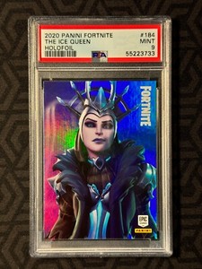 2020 Fortnite Series 2 The Ice Queen Holofoil Holo #184 PSA 9 Mint Legendary