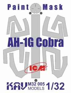 Paint Mask for AH-1G Cobra (ICM) - Picture 1 of 1