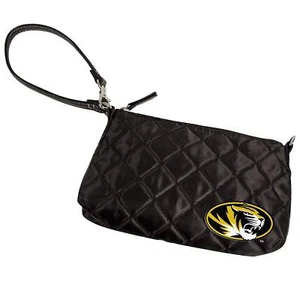 Littlearth NCAA Team Color Quilted Wristlet Missouri Tigers - Picture 1 of 1