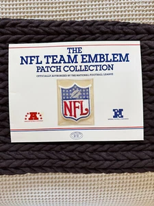 Vintage NFL Team Emblem Patch Collection With History Insert | Official Shield - Picture 1 of 6