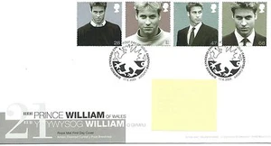 GB - FIRST DAY COVER - FDC - COMMEMS -2003- PRINCE WILLIAM - Pmk CAERDYDD - Picture 1 of 1