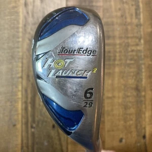 Tour Edge Hot Launch 2 29° 6 Hybrid Hot Launch 2 55g Senior Flex Shaft Tour Edge - Picture 1 of 9