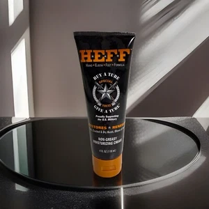 HEFF Non-Greasy Moisturizing Cream 4 oz. Hand -Elbow-Foot-Formula Men's Lotion - Picture 1 of 7