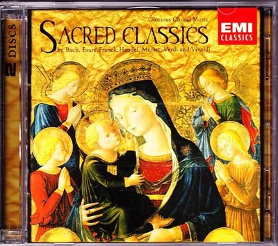SACRED CLASSICS 2 CD SET Various Artists - Bach, Faure, Franck, Handel, Mozart Foto 1 de 3