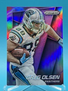 2014 Panini Prizm Purple Prizm Greg Olsen #114 - Picture 1 of 2