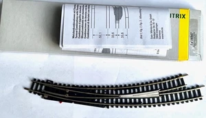Minitrix 14947 Arco Suave Izquierdo Polarizado Manual, R3 - R4, Escala N Producto Nuevo - Imagen 1 de 2