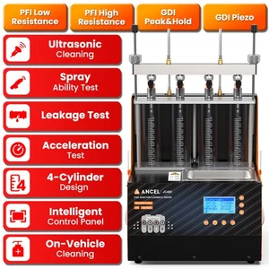 ANCEL JC400 GDI Piezo Fuel Injector Cleaner Tester Injector Cleaning Machine - Picture 1 of 16