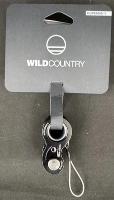 Wild Country Ropeman 4 Ascender Preto Novo - Imagem 1 de 2