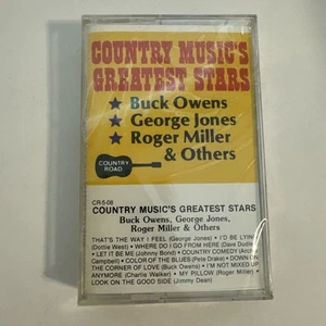 Country Musics Greatest Stars Buck Owens George Jones Roger Miller Cassette Tape - Picture 1 of 2