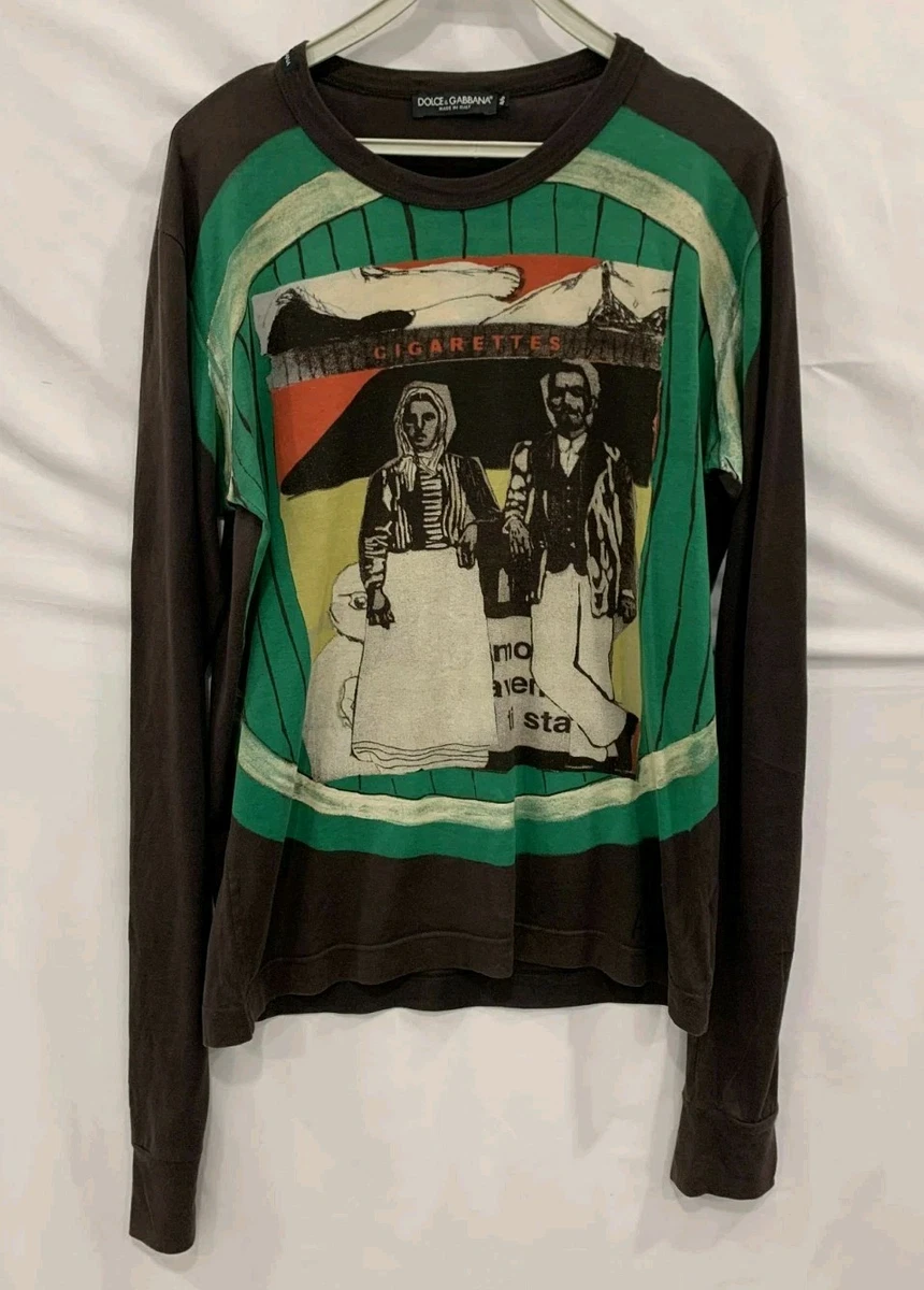 Dolce&Gabbana Long Sleeve T-Shirts for Men for sale | eBay