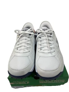 Skechers Slip-ins: GO GOLF Arch Fit - Line Up, Mens Size 10.5 Extra Wide, White - Picture 1 of 7