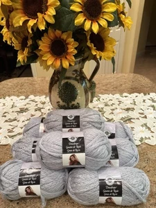 LOOPS & THREADS DEWDROPS,18% MOHAIR, DIAMOND, 71 yds * Combined Ship Avail * - Picture 1 of 7