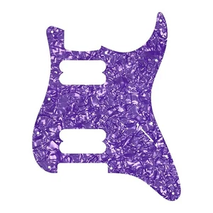 Piezas de guitarra para golpeador de guitarra US Deluxe Strat HH, 4 capas púrpura perla - Imagen 1 de 1