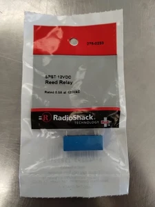 RadioShack 275-0233 Relè reed 12Vdc SPST 0,5 125VAC - Foto 1 di 2