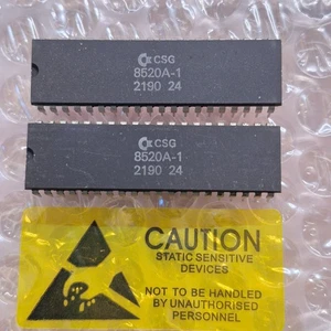 ✅ 2 Chips CSG 8520A-1 8520 8520PD ⭐ Commodore Amiga 500 / 2000 ⭐ TOP ⚡️ - Picture 1 of 1