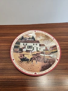 Bradford Exchange Charles Wysocki’s Heimatstadt Erinnerungen Birke Point Bucht Teller - Bild 1 von 2