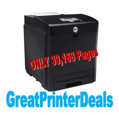 DELL 3130CN Color LaserJet Printer WOW ONLY 39,168 Pages! - Image 1 of 4