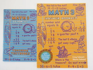 Lot 2 Teaching Textbooks Math 3 CD-ROM Set and Answer Booklet - Picture 1 of 3