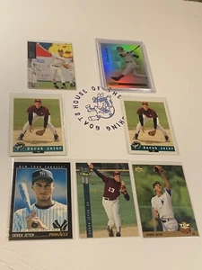 Derek Jeter 7 Karten Lot!! Yankees !! Hall Of Fame !! 6 Rookies RC im Lot!! Kapitän! - Bild 1 von 13