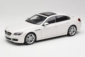 80432218741 BMW F12 6 Gran Coupe Mineral White Paragon 1/18 - Imagen 1 de 8