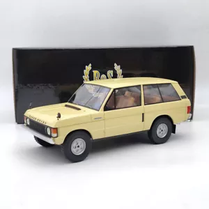 1/18 BOS LAND ROVER RANGE ROVER 1970 Sufijo A beige BOS166 Resina Modelo Limitado - Imagen 1 de 8