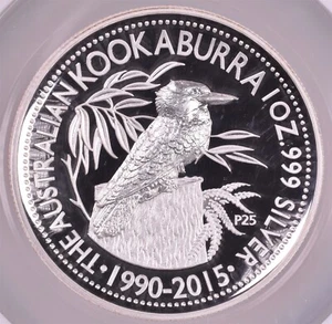 2015-P Australia Kookaburra 1 oz Silver High Relief - NGC PF69 ULTRA CAMEO - Picture 1 of 3