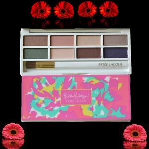 Estee Lauder Lilly Pulitzer 8 Eyeshadow Hot Cinnamon Nude Fresco Sugar Biscuit - Picture 1 of 6