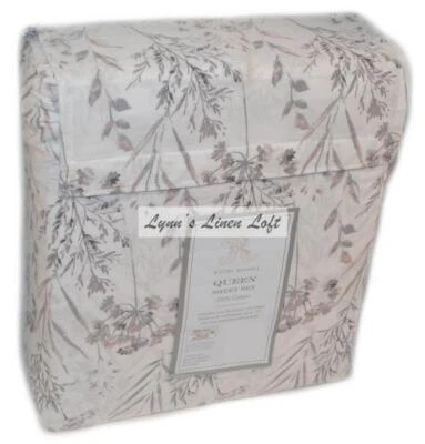 RACHEL ASHWELL SHABBY CHIC Dandelion Blush QUEEN SHEET SET COTTON NEW - Image 1 of 4
