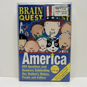Brain Quest Amerika: 850 Fragen und Antworten, um den Geist herauszufordern - neues Siegel - Bild 1 von 6