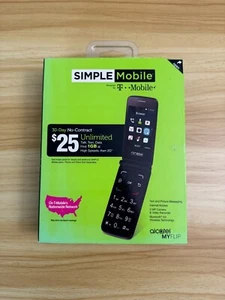 Simple Mobile Alcatel My Flip A405DL 4GB Gray Black - Picture 1 of 3