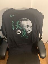 NBA Nike Boston Celtics Kemba Walker Chinese New Year Tshirt Mens Sz L Black