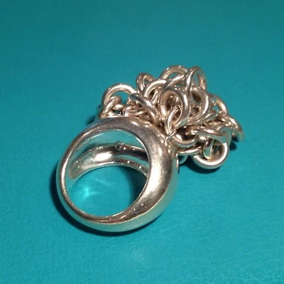 LINKS OF LONDON STERLING SILVER SWEETIE CASCADE RING  - Image 1 of 4