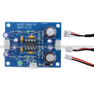 NE5532 OP-AMP Scheda di amplificazione del segnale preamplificatore HIFI Bluetooth preamplificatore CF - Foto 1 di 6
