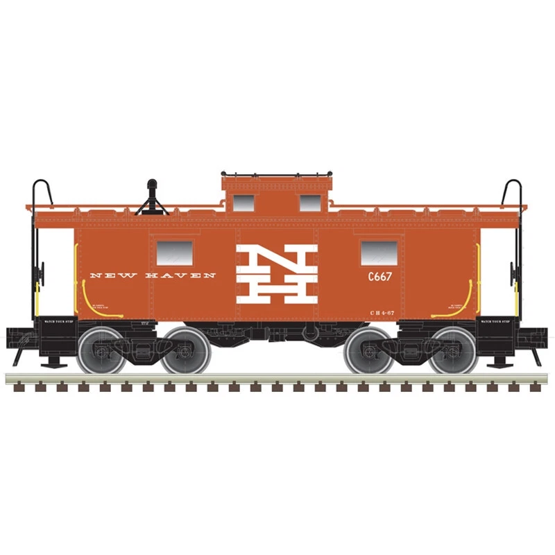 Atlas 20007010 HO Scale New Haven NE-6 Caboose #667 - Image 1 of 1