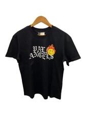 Palm Angels/double logo/T-shirt/S/cotton/BLK/PMBD001E19469002