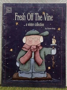 VTG Painting Patterns Fresh Off the Vine A Winter Collection S King Ornaments - Picture 1 of 8