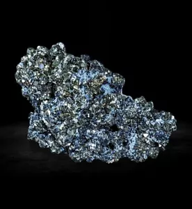 Pyrit Regenbogen Schimmer Sphalerit Nadelquarz - Bild 1 von 6
