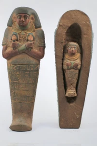 Réplica del ataúd HATHOR Ushabti - Estatua de Hathor a la venta - decoración del hogar - Imagen 1 de 4