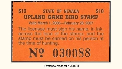 D2K Nevada Upland Game 2006 $10.00 - Image 1 of 1