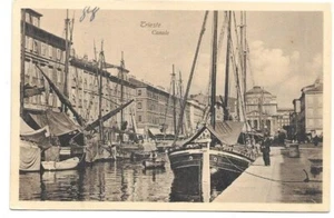 CARTOLINA DI TRIESTE ,IL CANALE - 1910 Ca. non viaggiata - Bild 1 von 2
